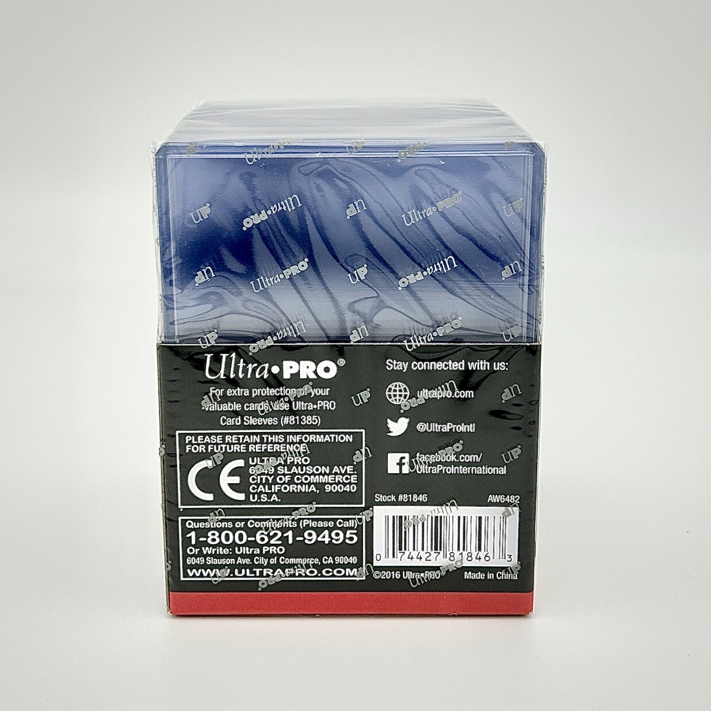 Ultra Pro: 100-pt Toploaders (25 ct.)