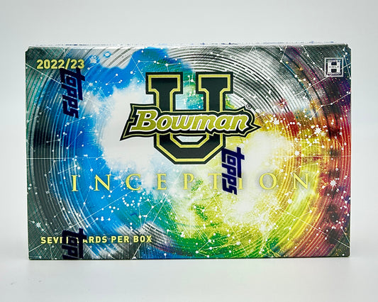 2022-23 Bowman University Inception Hobby Box