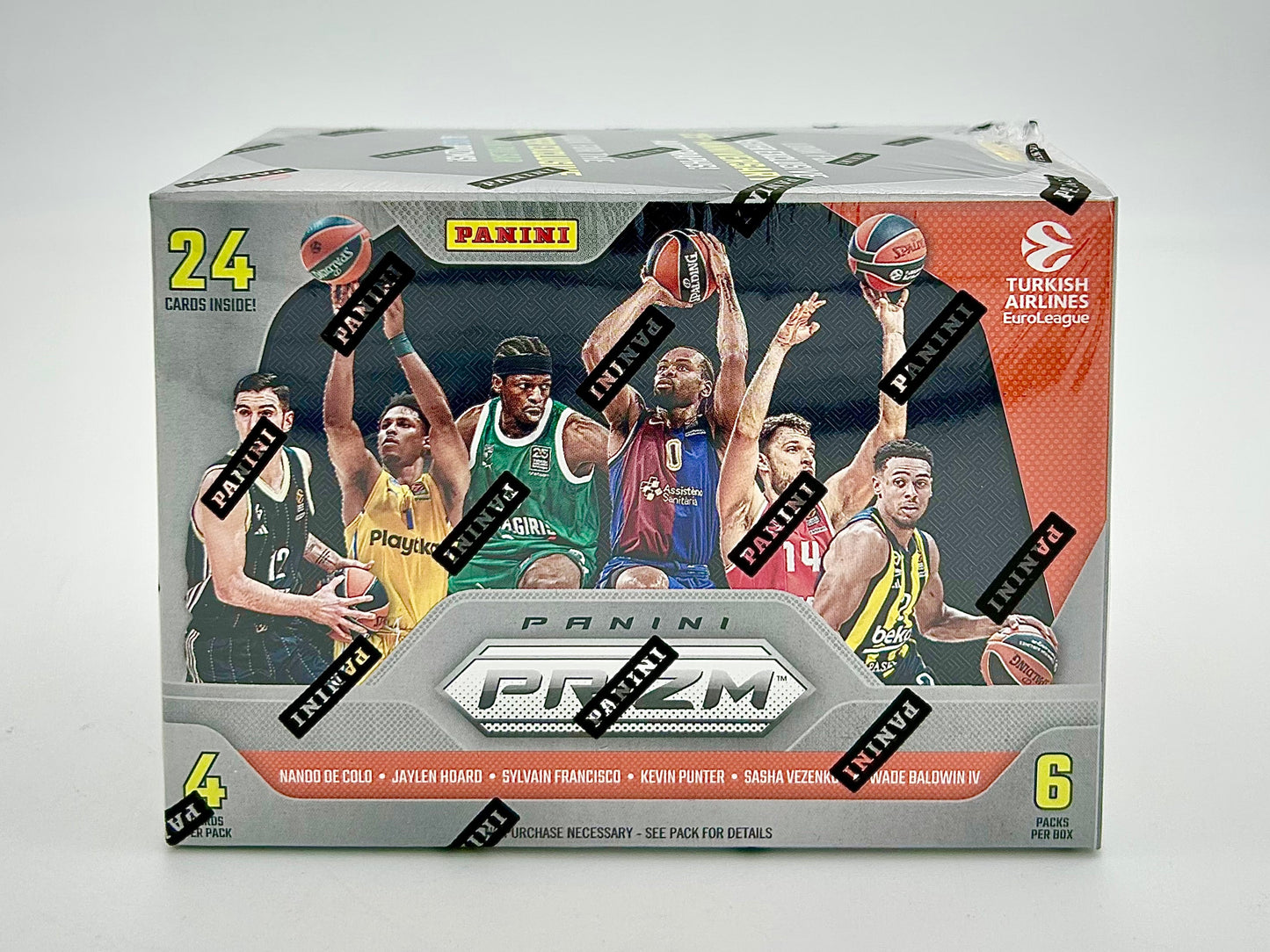 2024-25 Panini Prizm Turkish Airlines Euroleague Basketball Blaster Box