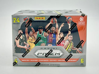 2024-25 Panini Prizm Turkish Airlines Euroleague Basketball Blaster Box
