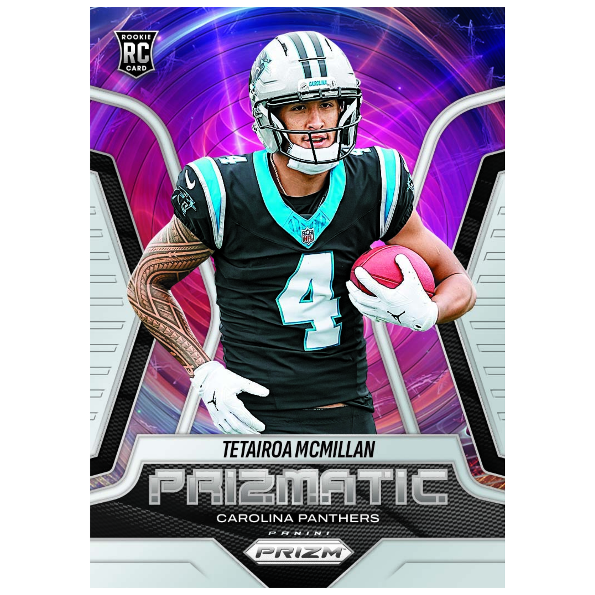 2025 Panini Prizm Football Prizmatic Tetairoa McMillan