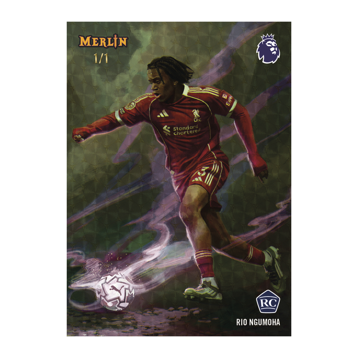 2026 Topps Merlin Premier League Soccer Rio Ngumoha