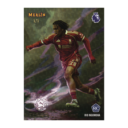 2026 Topps Merlin Premier League Soccer Rio Ngumoha