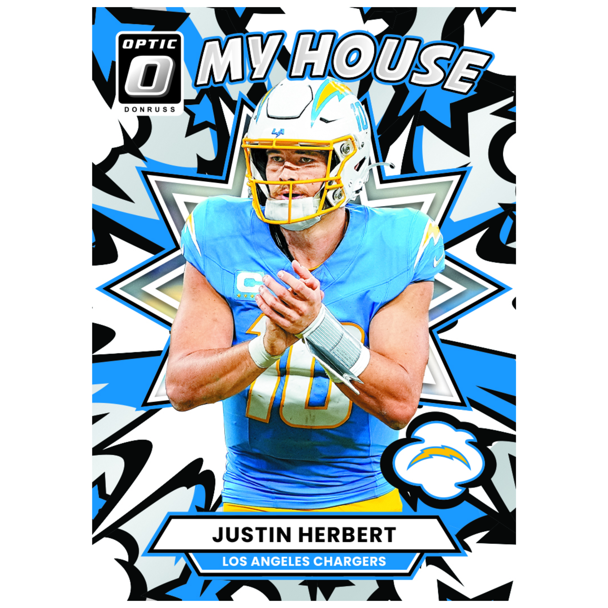 2025 Panini Donruss Optic Football My House Justin Jerbert