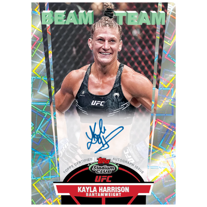 2025 Topps Stadium Club UFC Beam Team Autograph Kayla Harrison