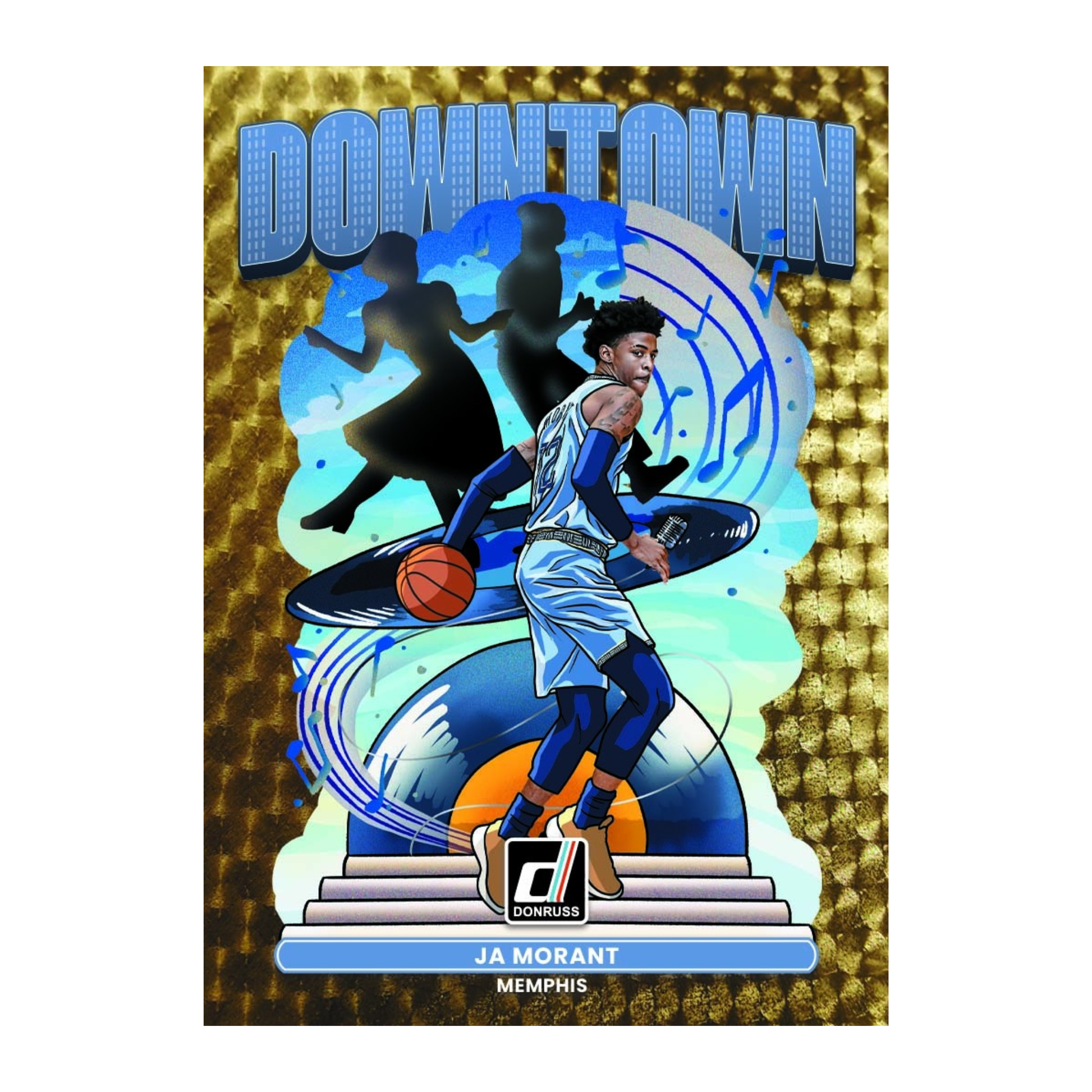 2025-26 Panini Donruss Basketball Downtown Ja Morant