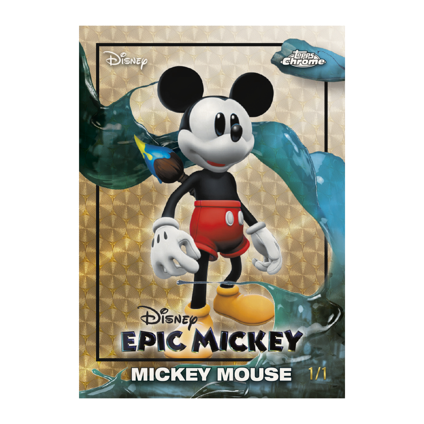 2026 Topps Disney Neon Epic Mickey Mickey Mouse