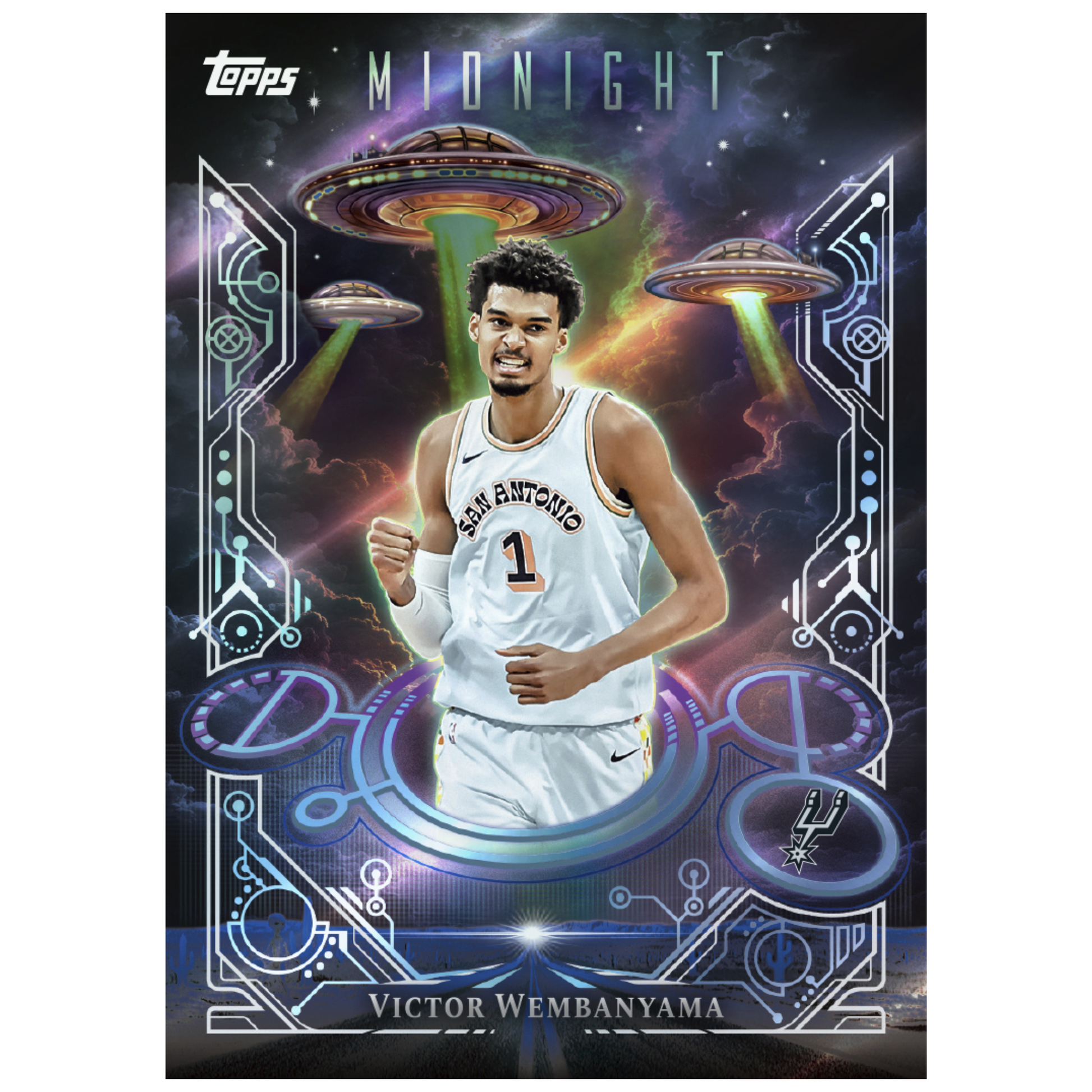 2025-26 Topps Midnight Basketball Victor Wembanyama