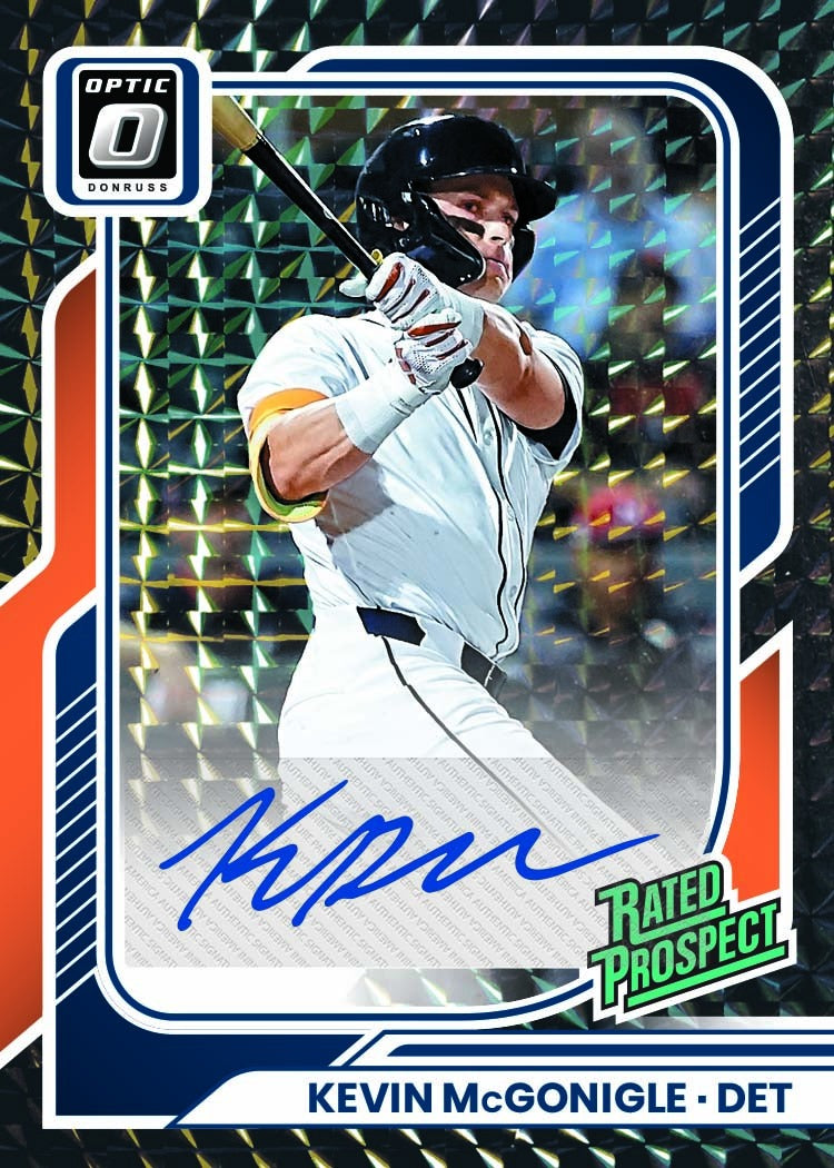 2026 Panini Donruss Baseball Rated Porspect Autograph Kevin McGonigle
