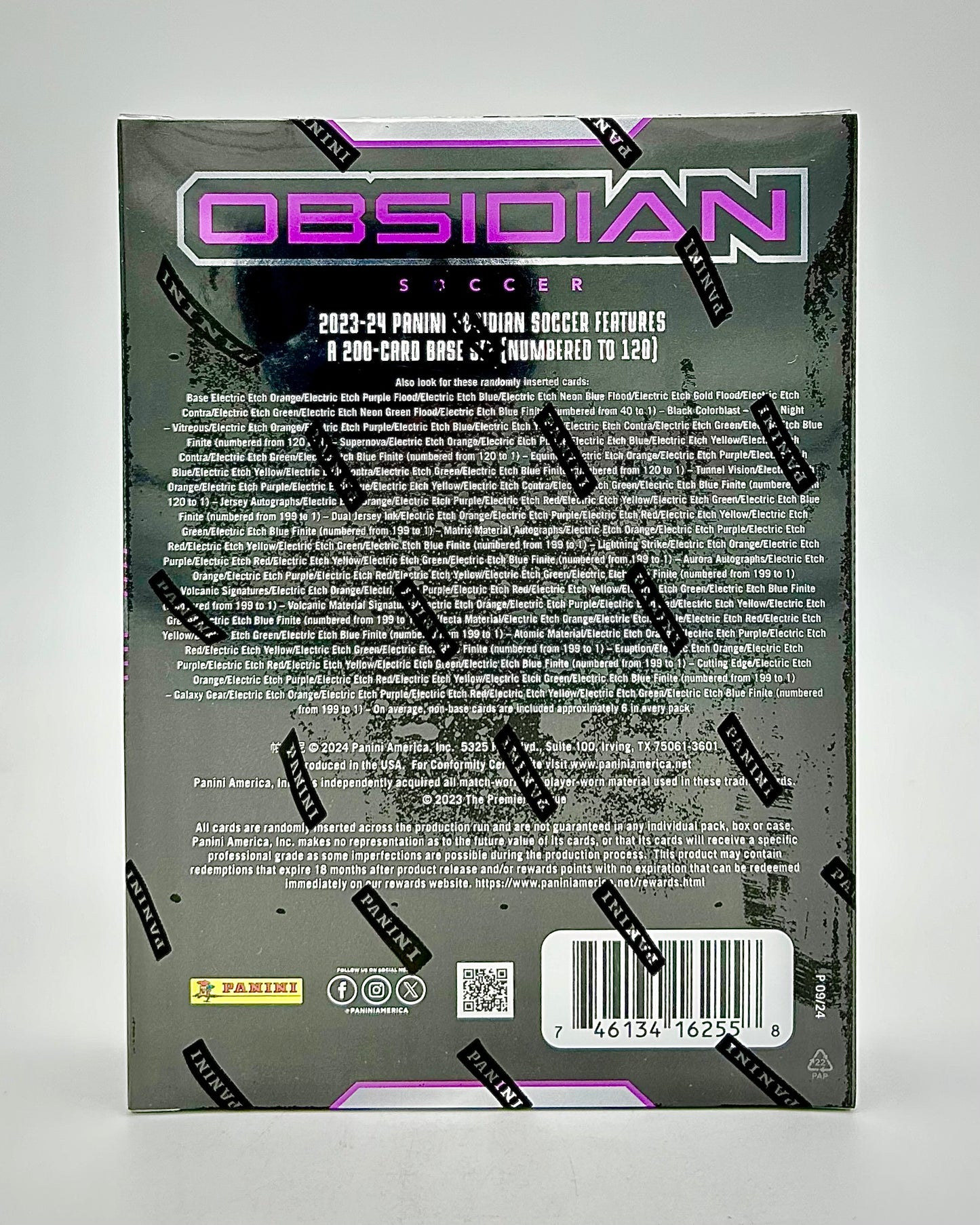 2023-24 Panini Obsidian Soccer Hobby Box