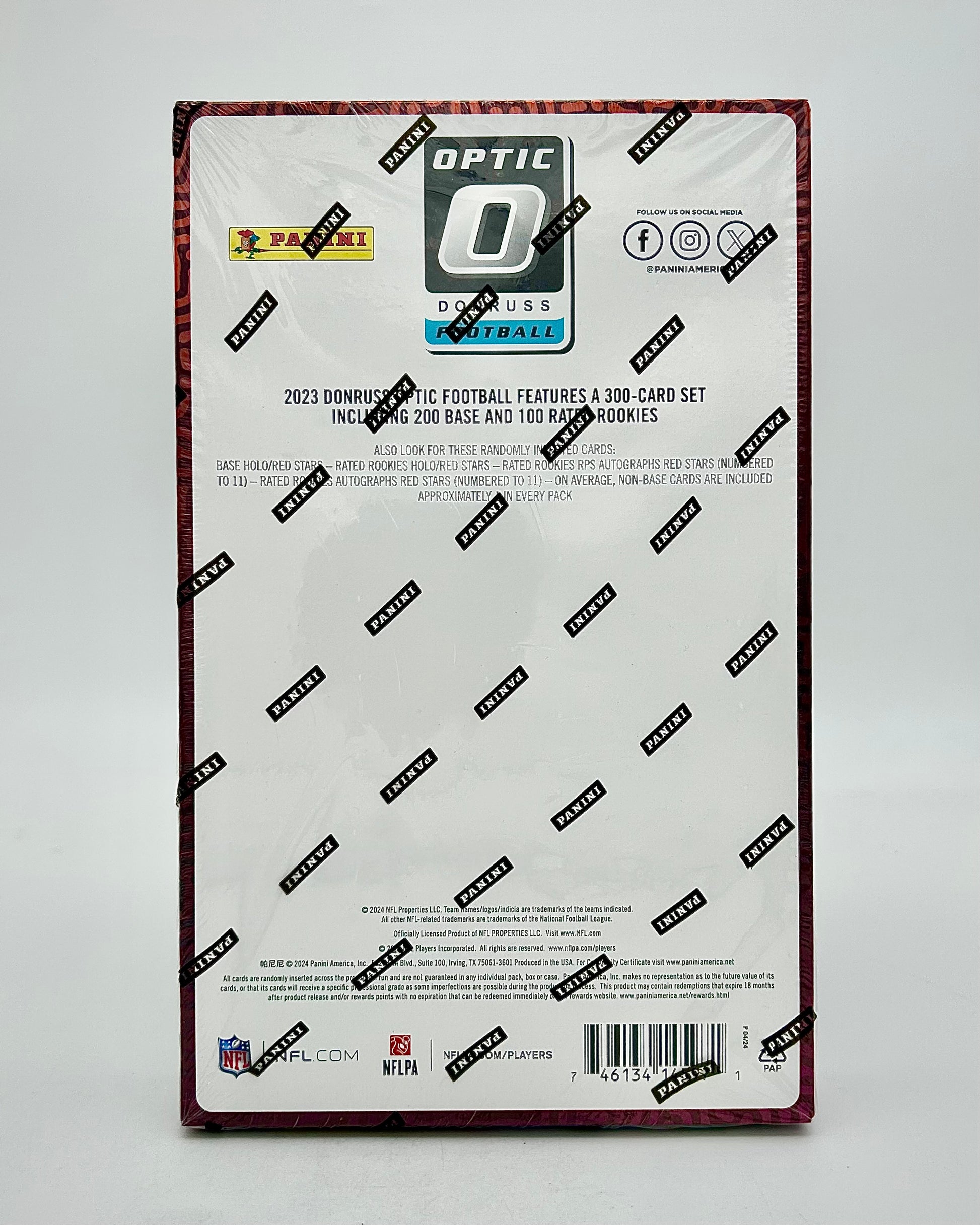 2023 Panini Donruss Optic Football International Hobby Box