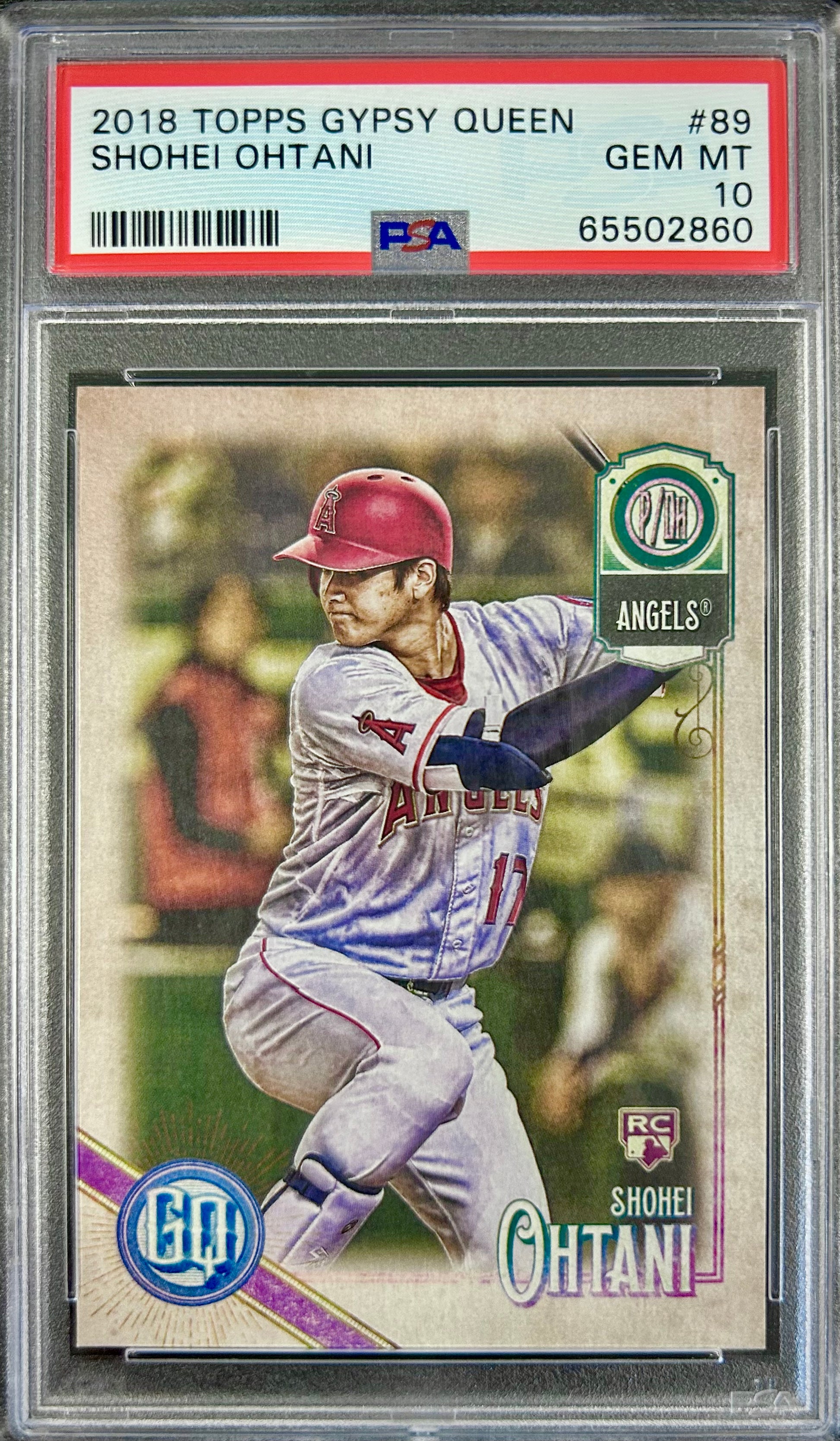 2018 Topps Gypsy Queen #89 Shohei Ohtani PSA 10 (65502860)