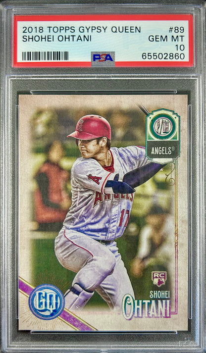 2018 Topps Gypsy Queen #89 Shohei Ohtani PSA 10 (65502860)