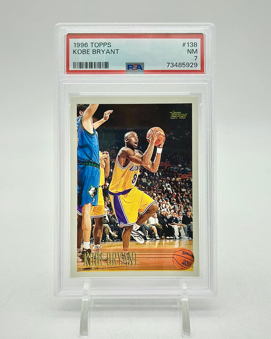 1996 Topps: #138 Kobe Bryant (PSA 7)