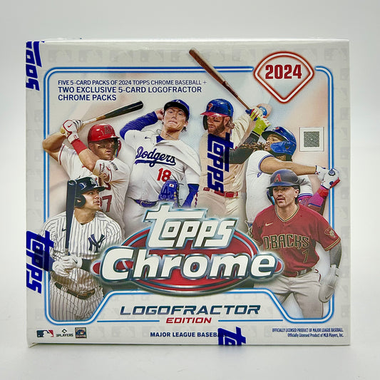 2024 Topps Chrome Baseball Logofractor Box