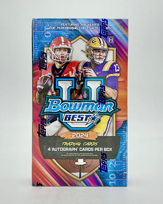 2024 Bowmans best university football hobby box