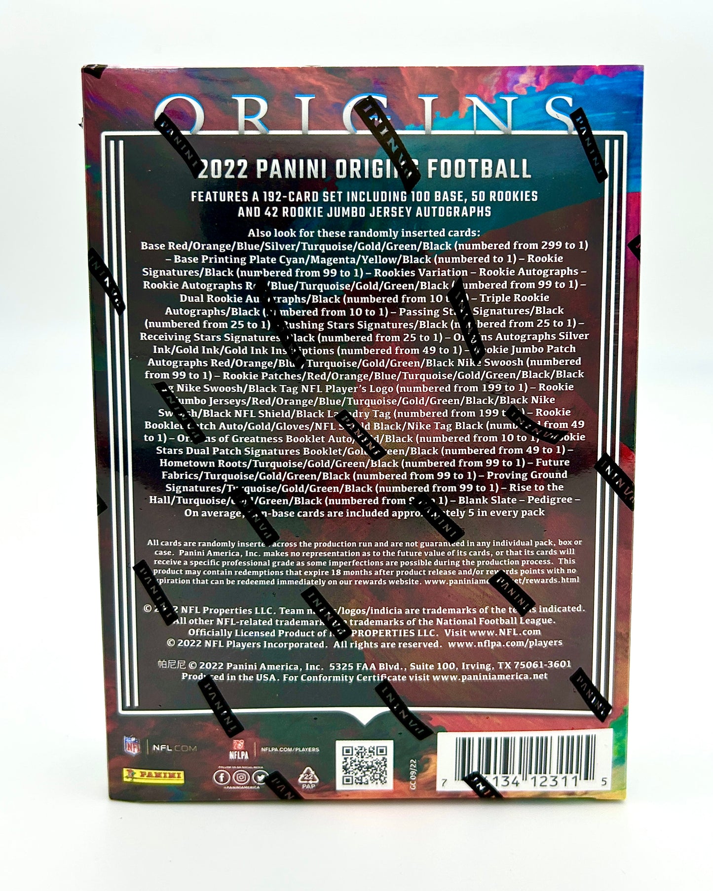 2022 Panini Origins Football Hobby Box