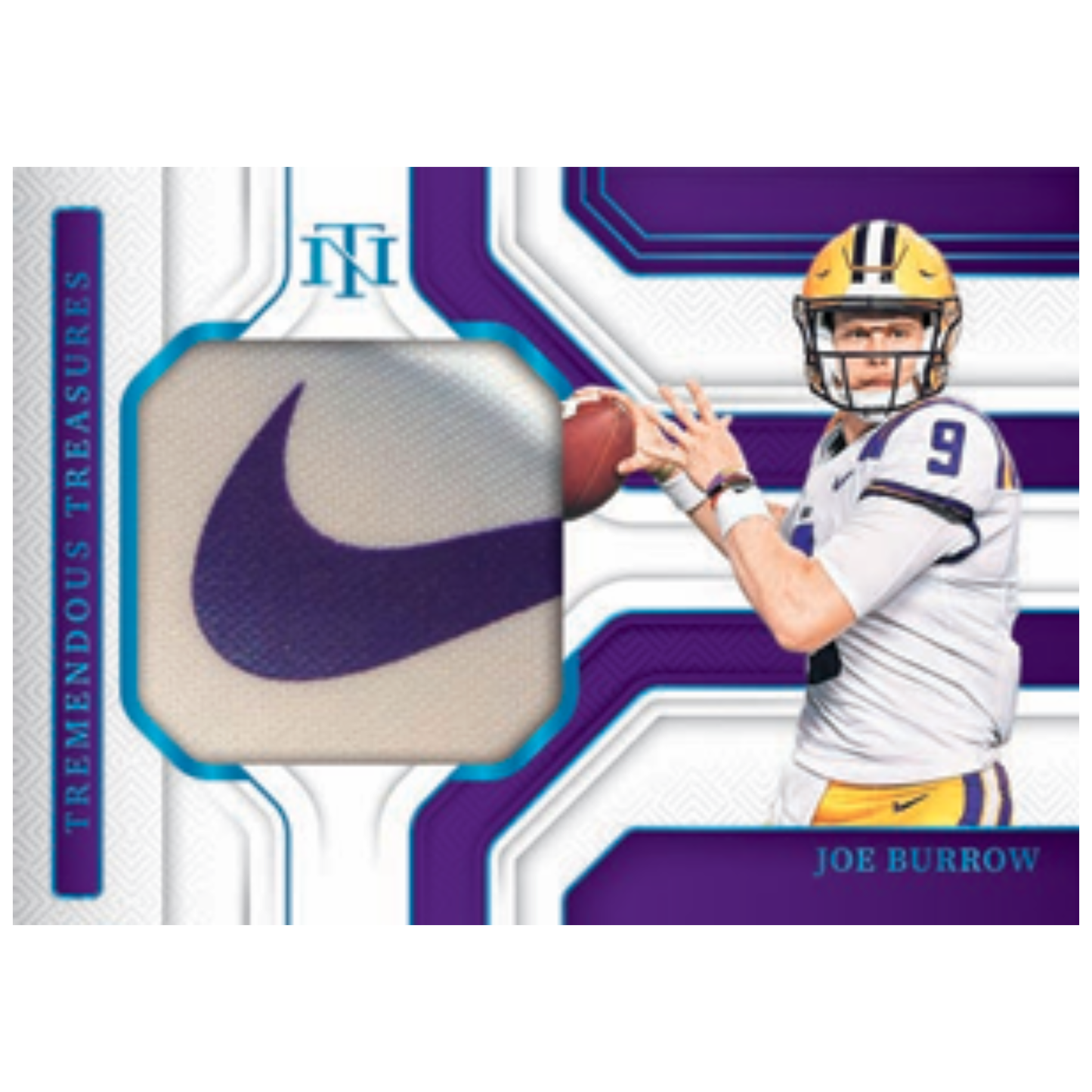 2025 Panini National Treasures Collegiate Football Tremendous Treasures Joe Burrow