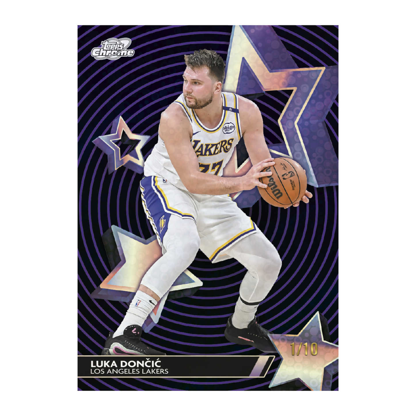2025-26 Topps Cosmic Chrome Basketball Starfractor