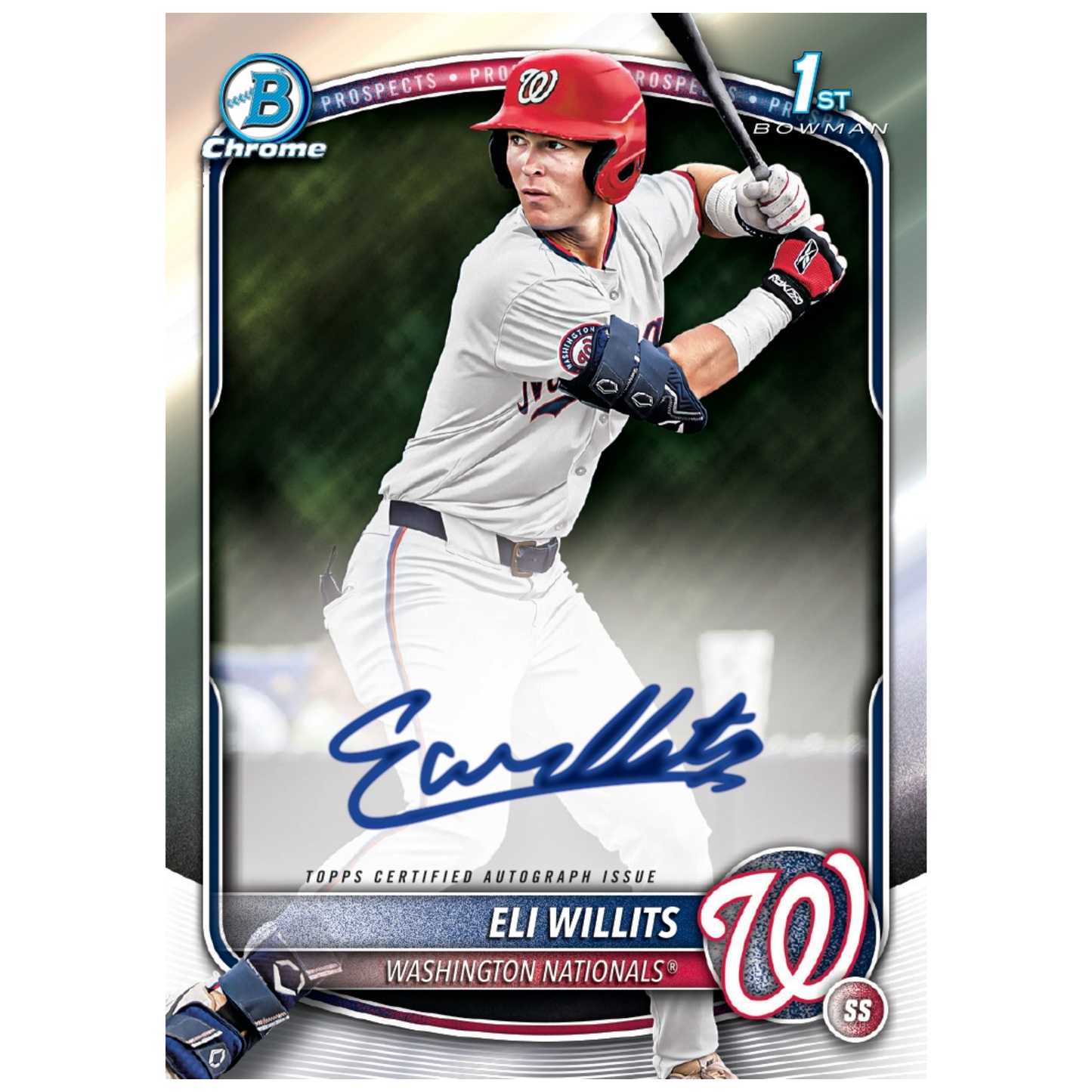 2025 Bowman Draft Baseball 1st Bowman Autograph Eli Willits