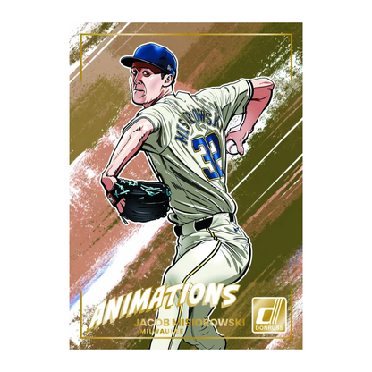 2026 Panini Donruss Baseball Animations Jacob Misiorowki