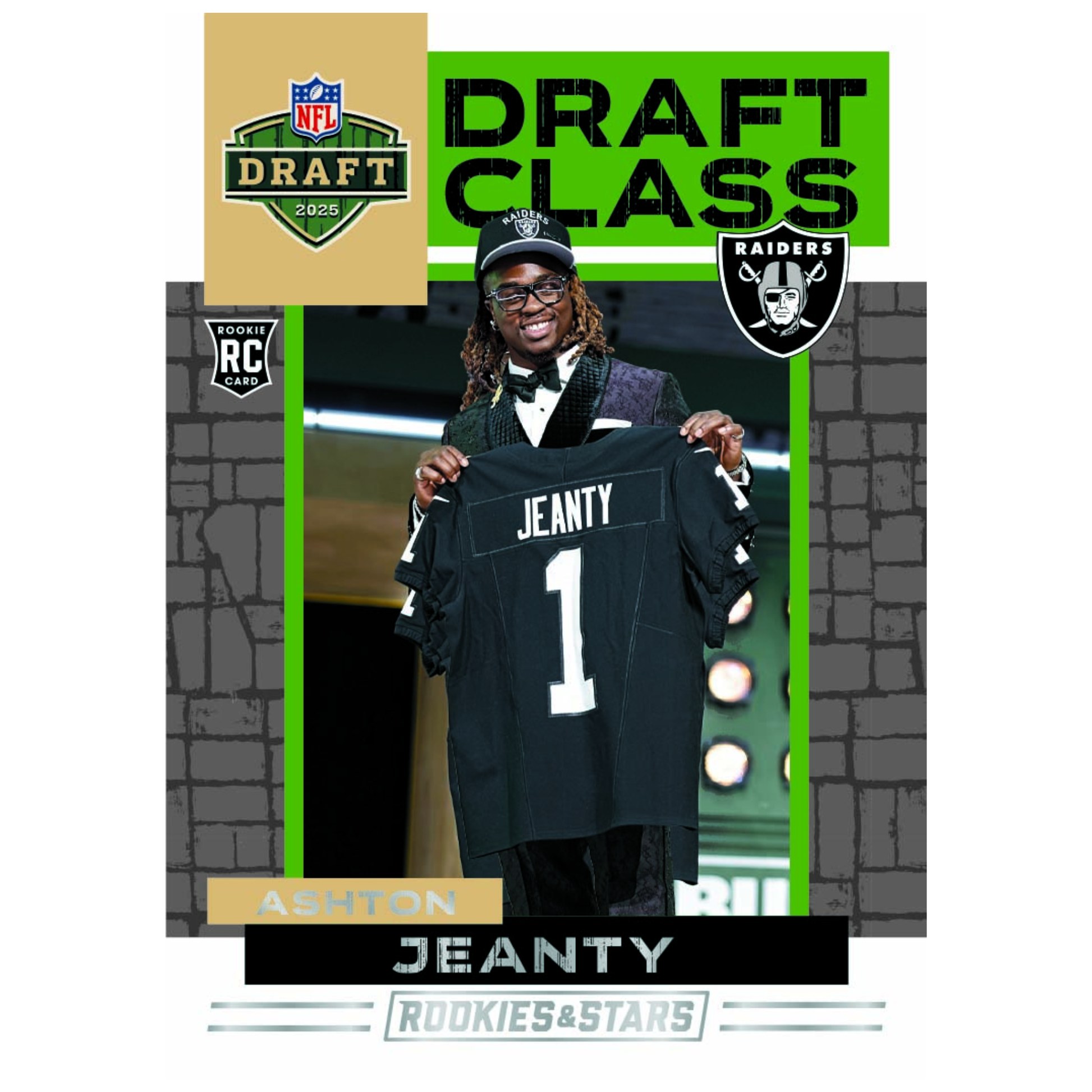 2025 Panini Rookies & Stars Football Draft Class Ashton Jeanty