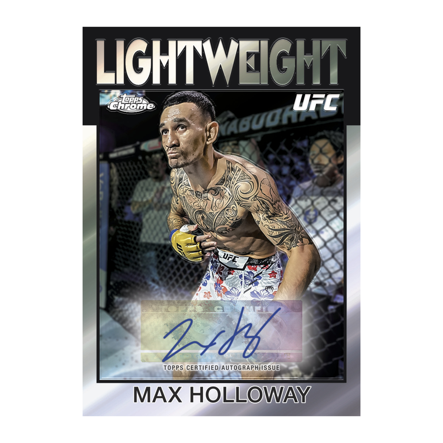 2026Topps Chrome UFC 1986 Topps Signatures Max Holloway