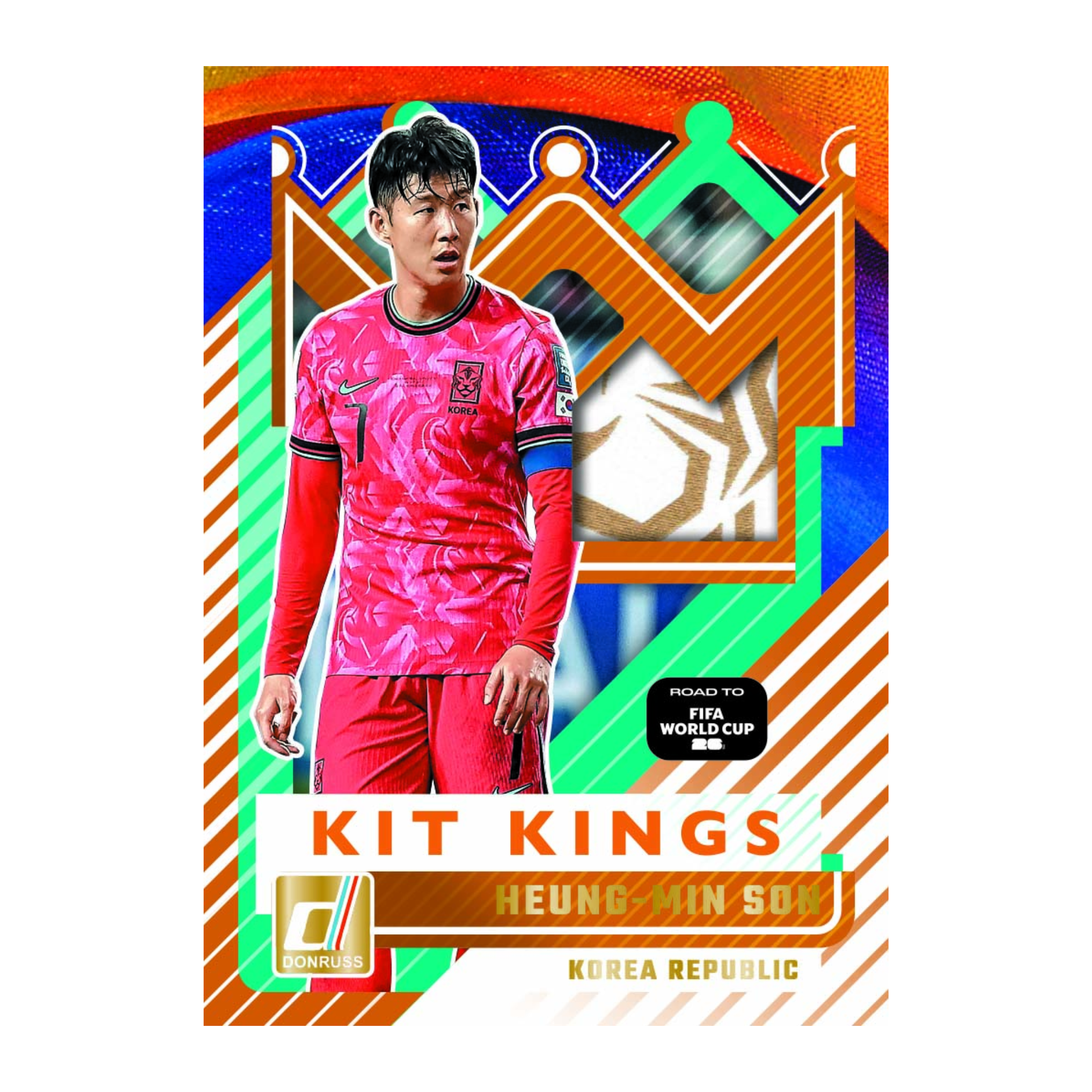 2025-26 Panini Donruss Road to FIFA World Cup 26 Soccer Kit Kings Heung-Min Son