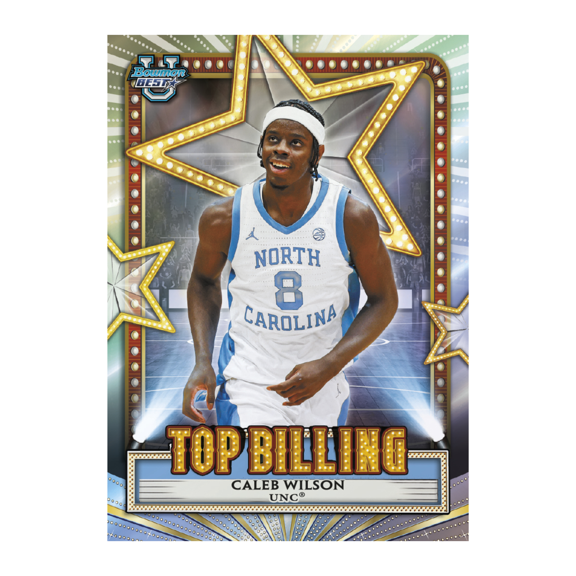 2025-26 Bowman University Best Basketball Top Billing Caleb Wilson