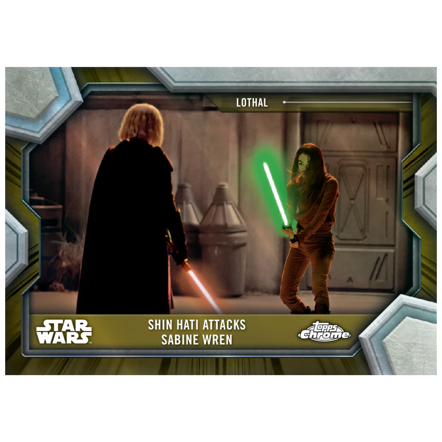 2025 Topps Star Wars Hyperspace Shin Hati Attacks Sabine Wren
