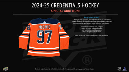 2024-25 Upper Deck Credentials Hockey Hobby Box