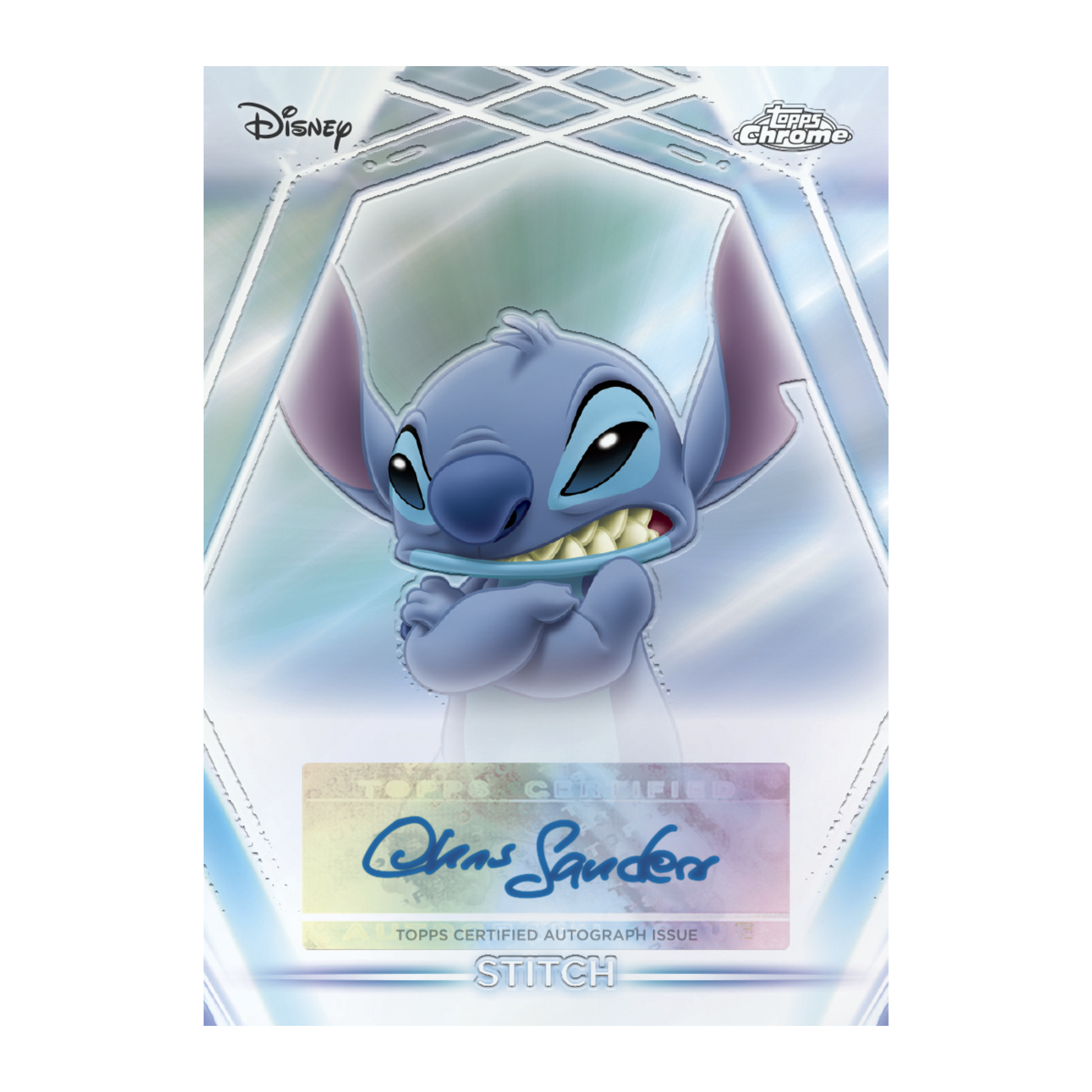2026 Topps Disney Neon Autograph Stitch