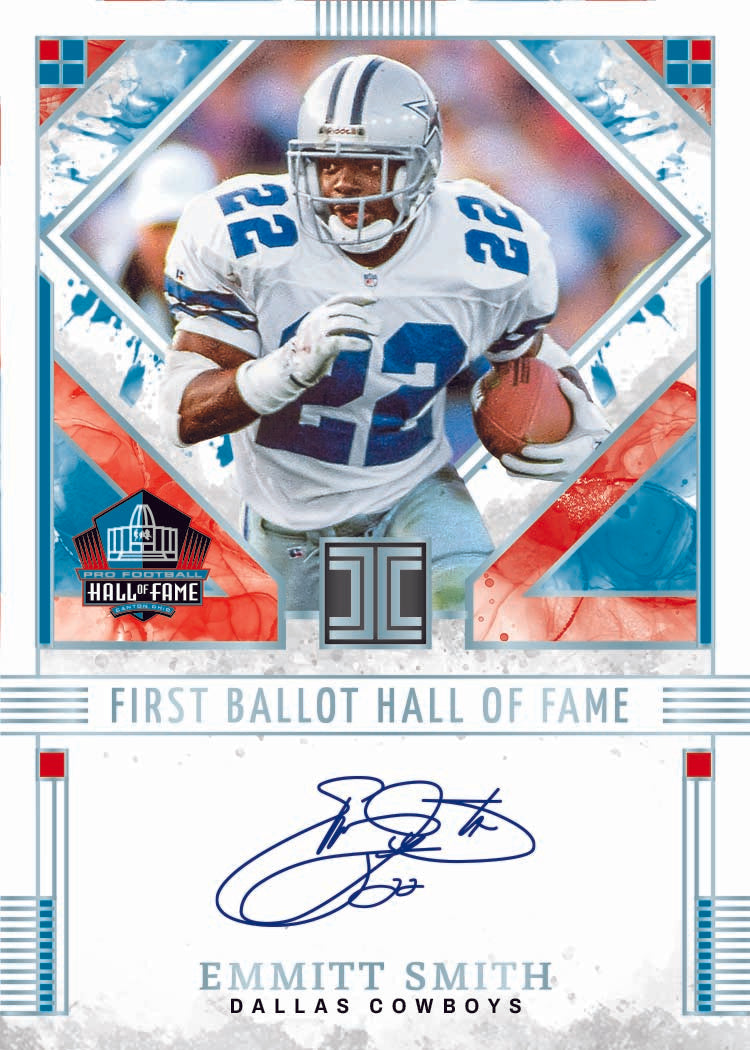 2025 Panini Impeccable Football First Ballot Hall of Fame Emmitt Smith Autograph