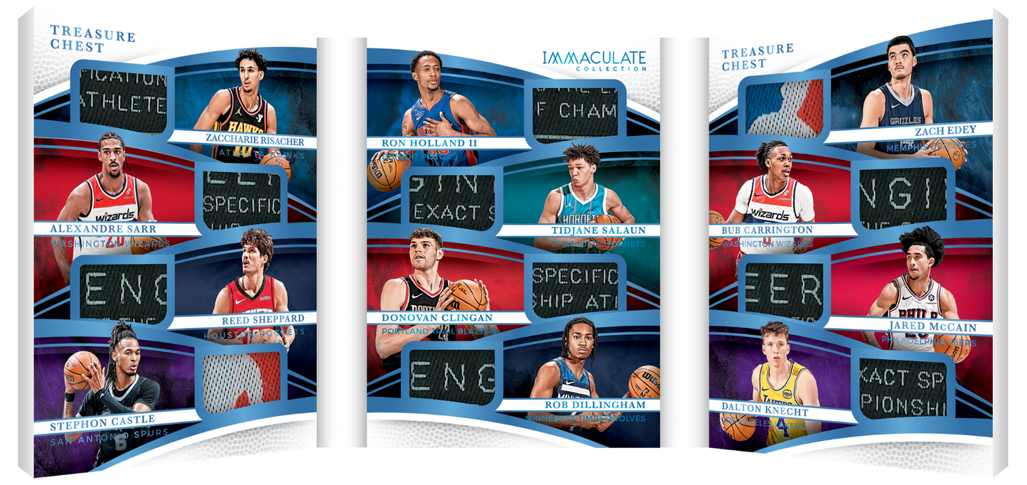 2024-25 Panini Immaculate Basketball Treasure Chest 