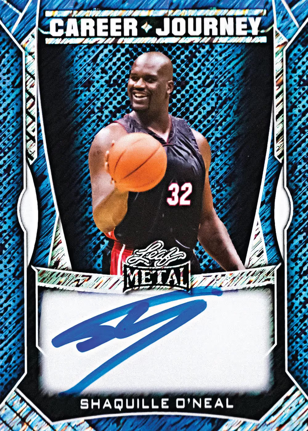 2026 Leaf Metal Melange Shaquille O'Neal Card