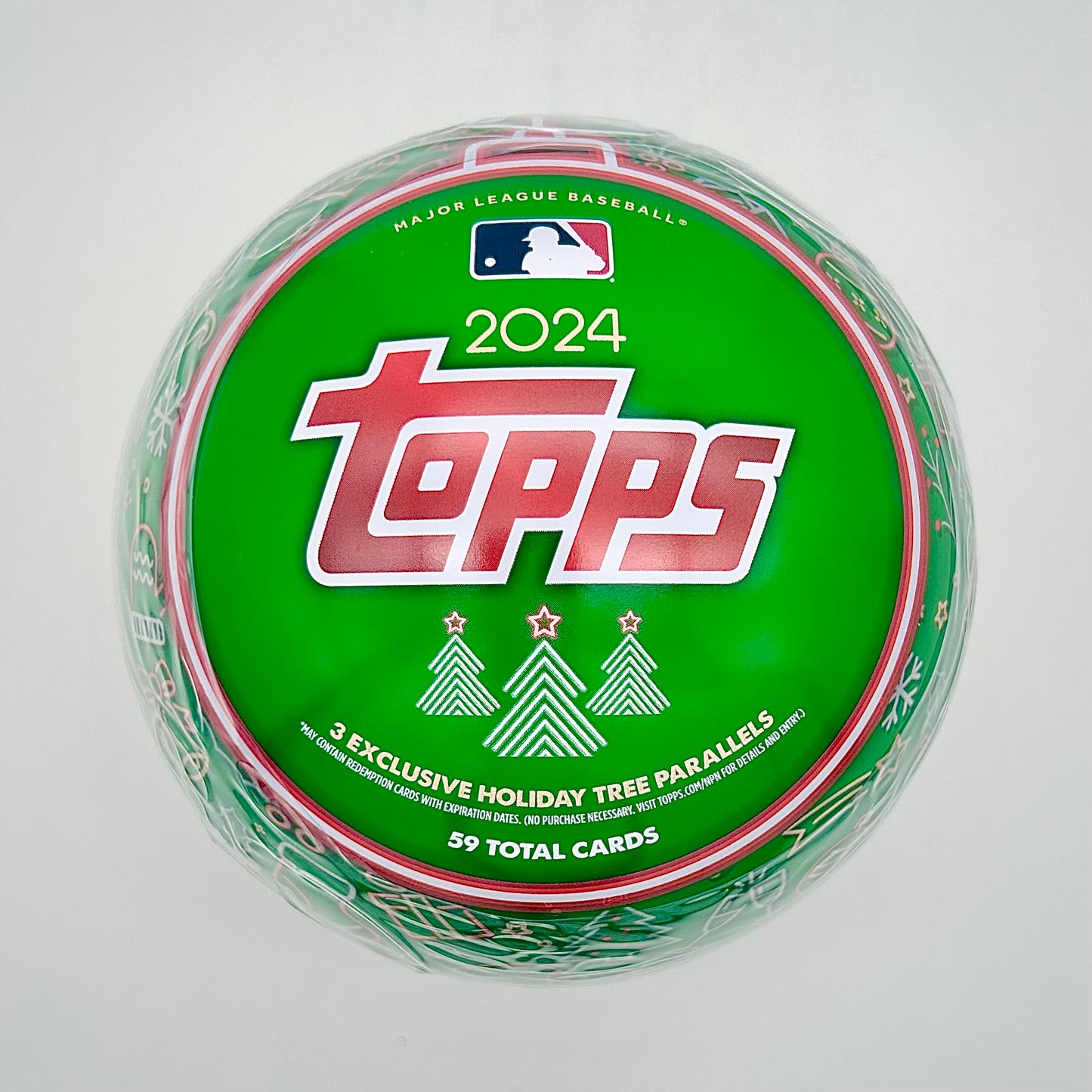 2024 Topps Holiday Baseball Tin