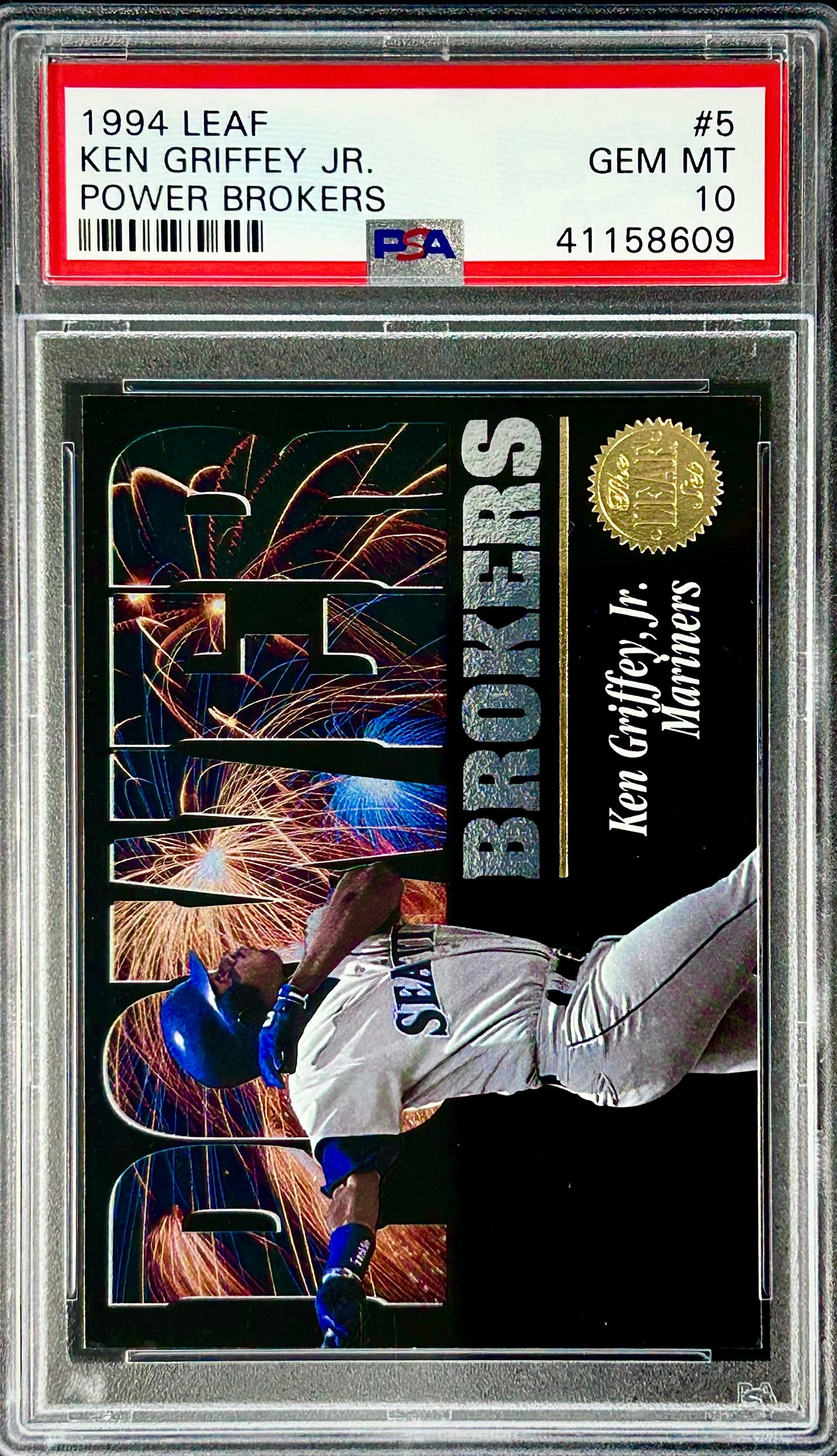 1994 Leaf Power Brokers #5 Ken Griffey Jr. PSA 10