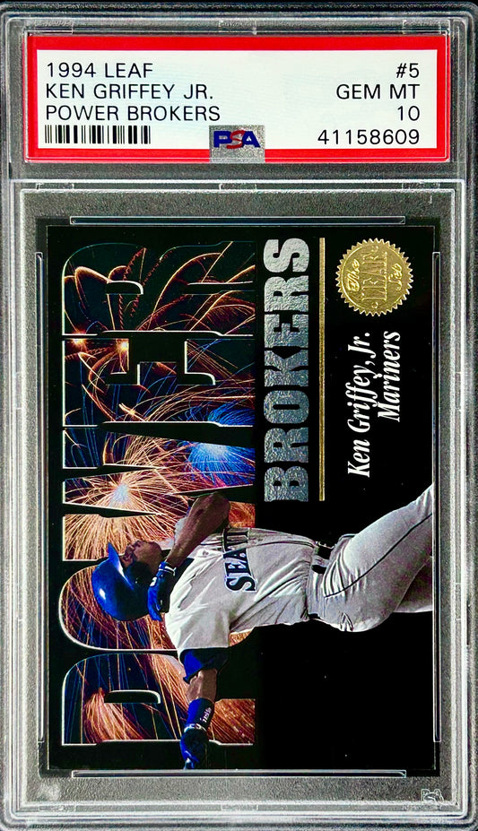 1994 Leaf Power Brokers #5 Ken Griffey Jr. PSA 10