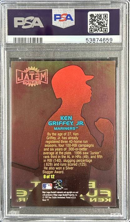 1997 Metal Universe Blast Furnace #6 Ken Griffey Jr. PSA 10