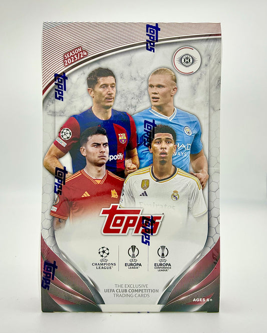 2023-24 Topps UEFA Club Competitions Soccer Hobby Box