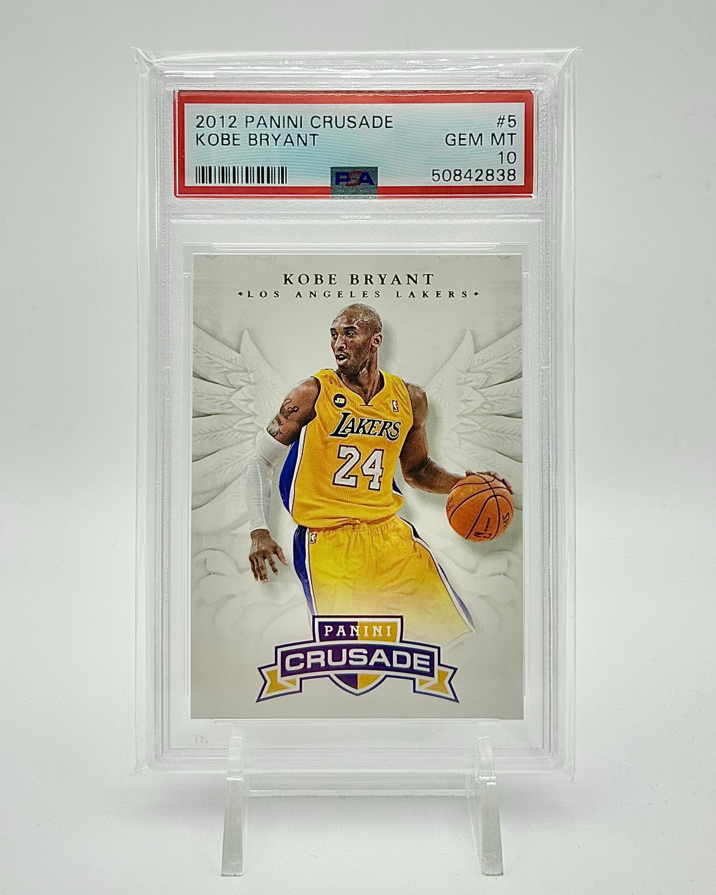 2012 Panini Crusade #5 Kobe Bryant PSA 10