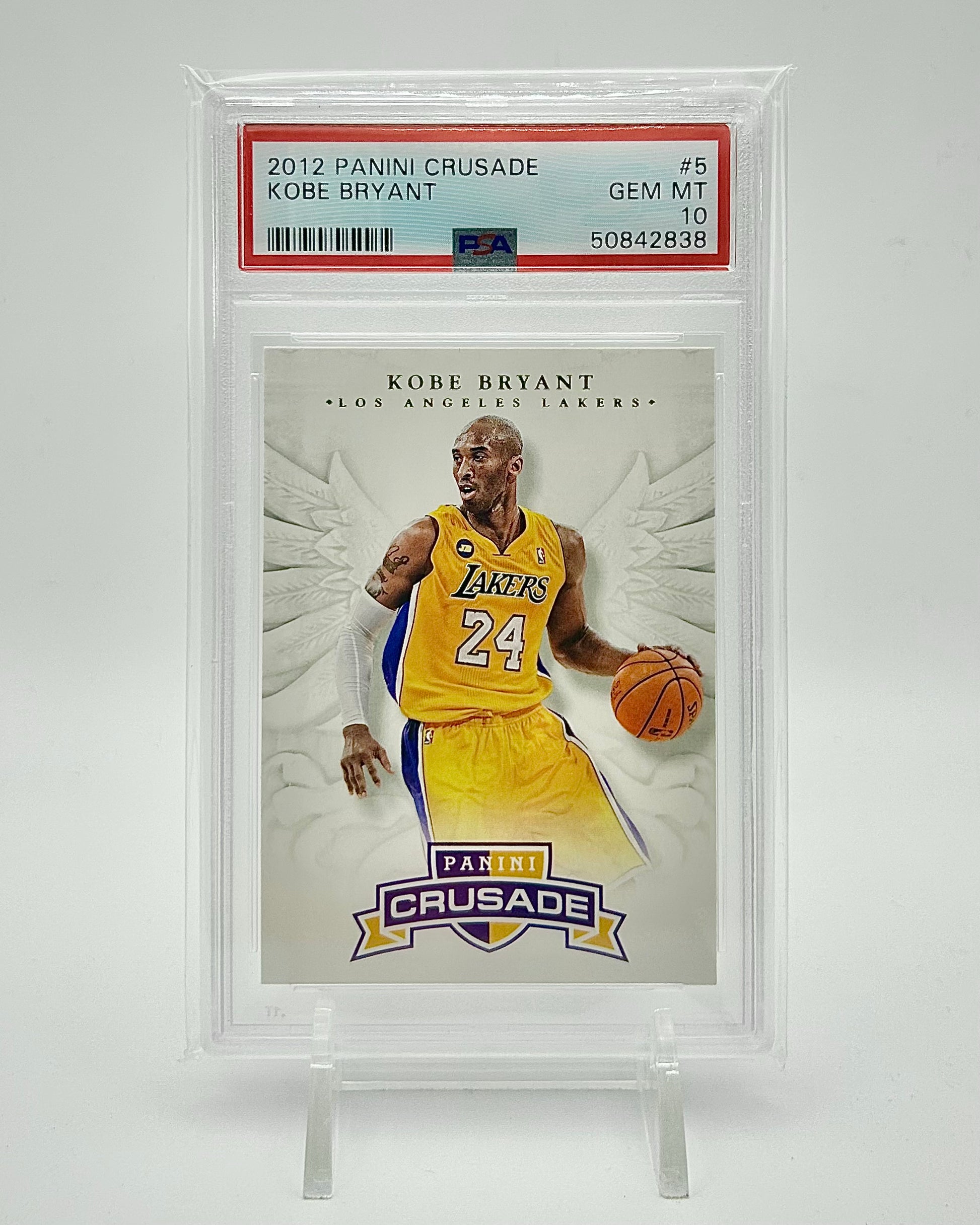 2012 Panini Crusade #5 Kobe Bryant PSA 10