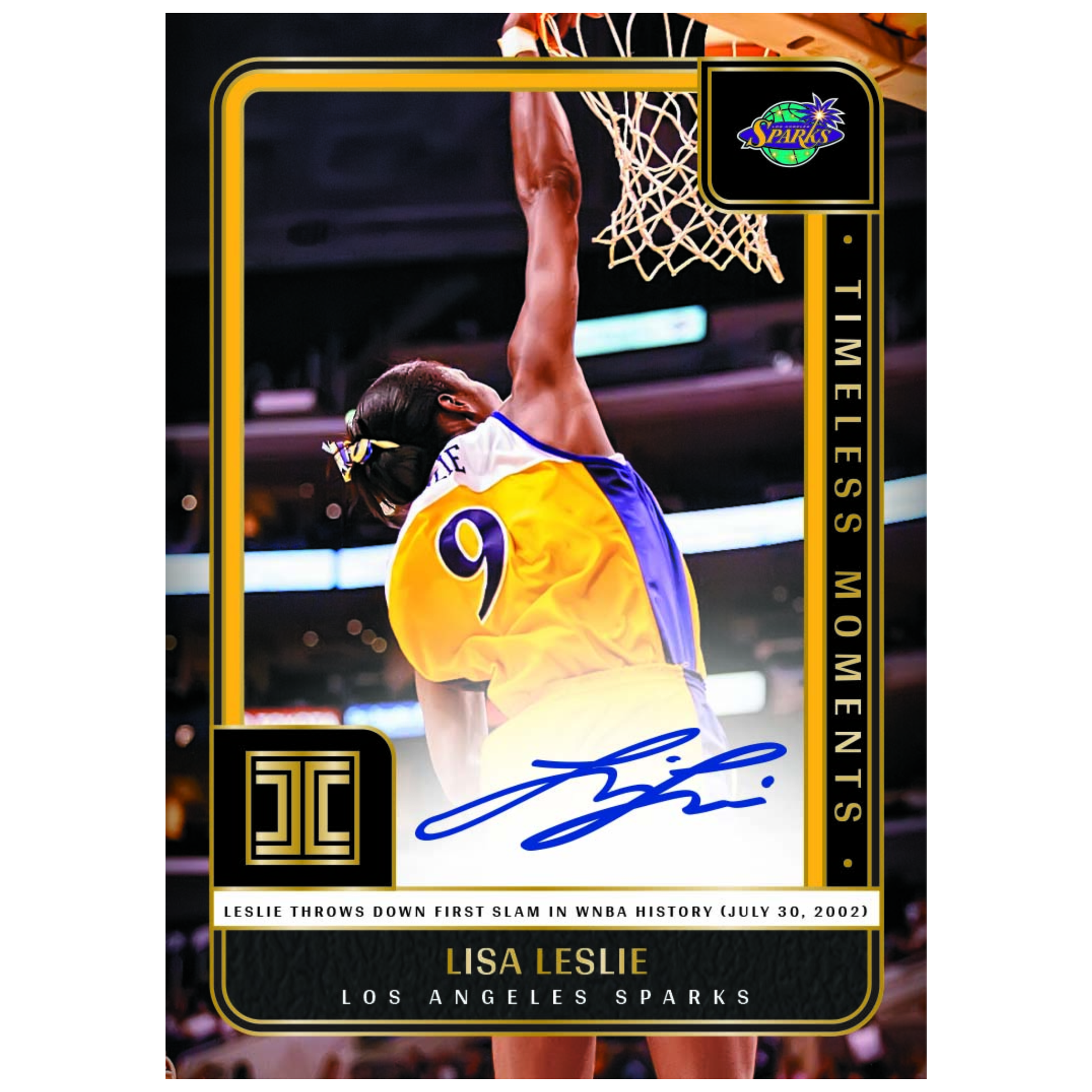 2025 Panini Impeccable WNBA Basketball Timeless Moments Autograph Lisa Leslie
