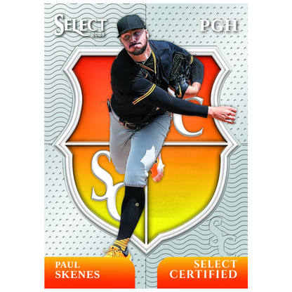 2025 Panini Select Baseball Select Certified Paul Skenes