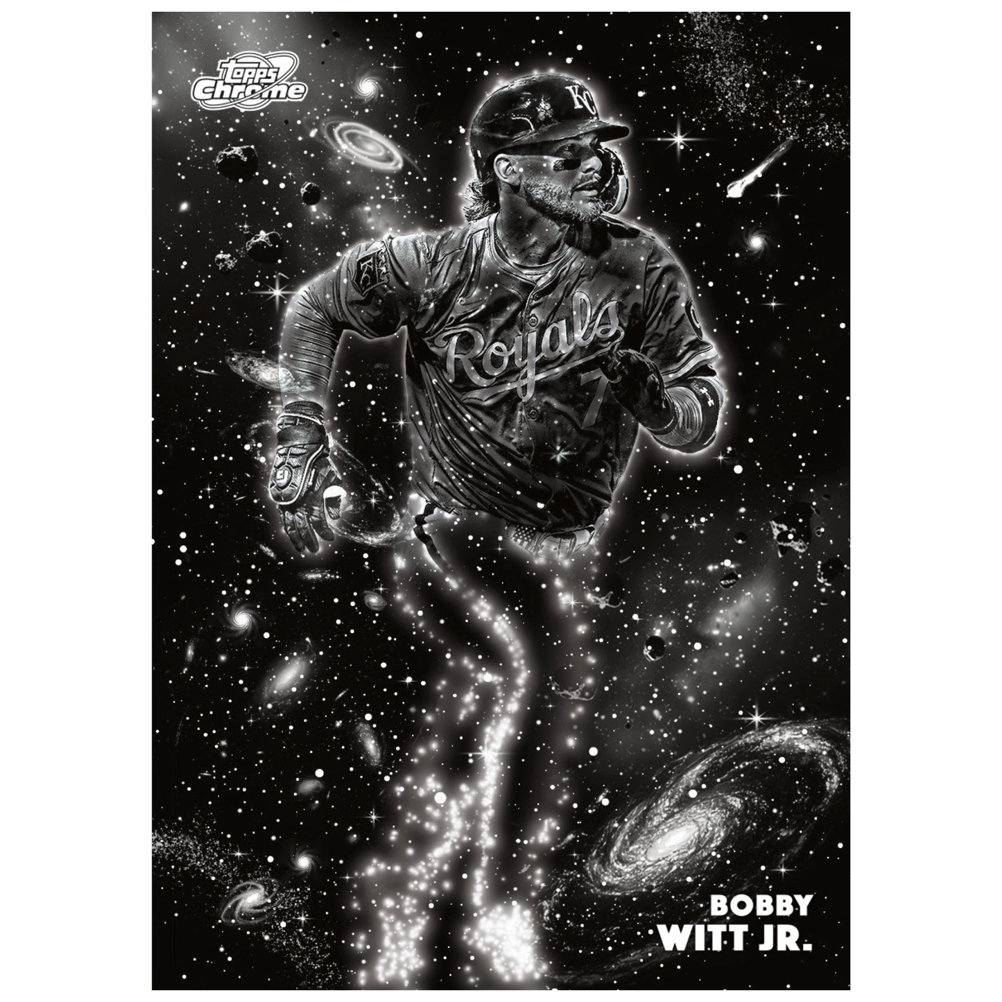 2025 Topps Cosmic Chrome Baseball Constellation Variation Bobby Witt jr.