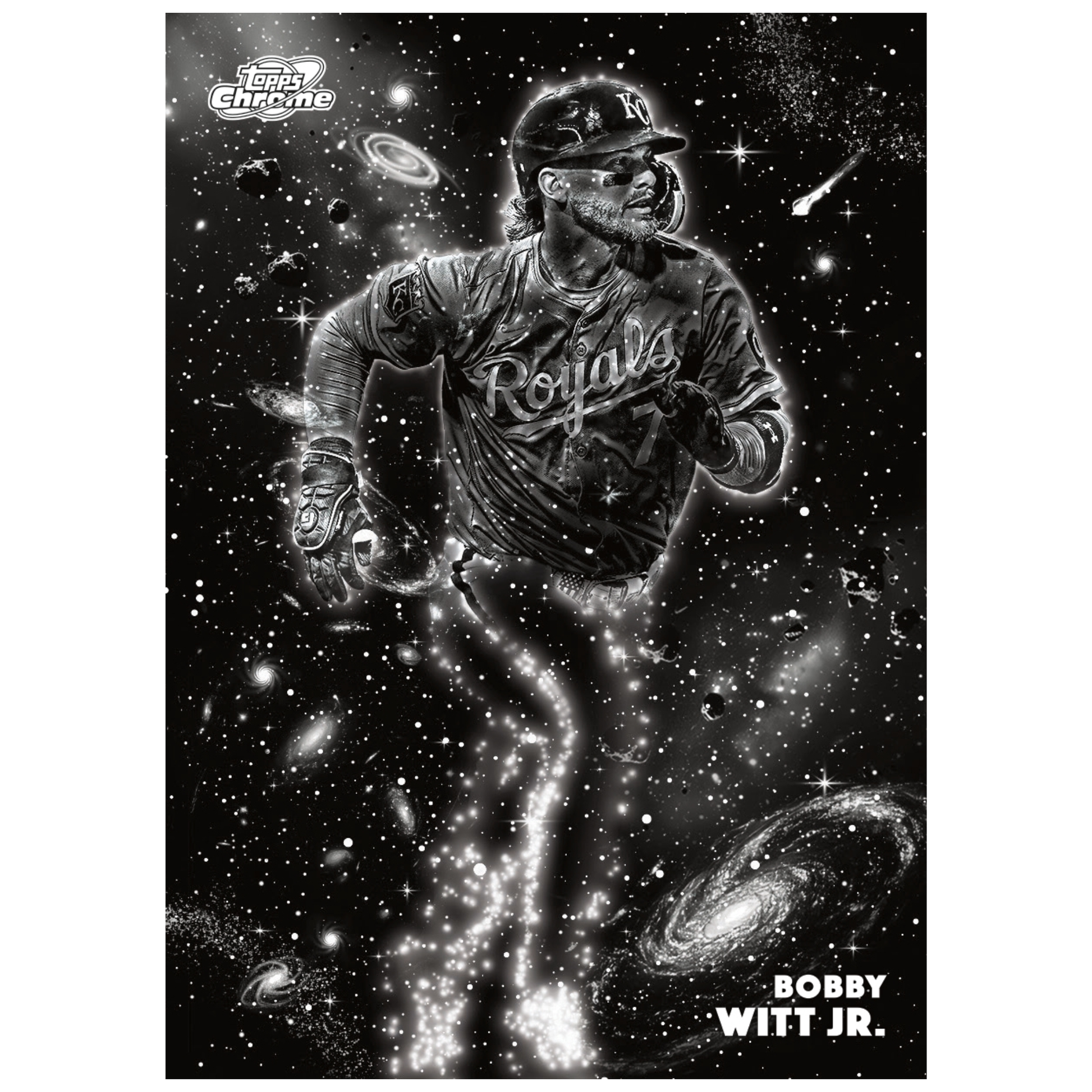 2025 Topps Cosmic Chrome Baseball Constellation Variation Bobby Witt jr.
