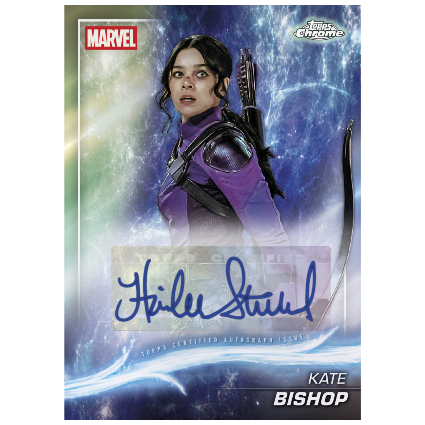 2025 Topps Marvel Studios Chrome Kate Bishop Auto