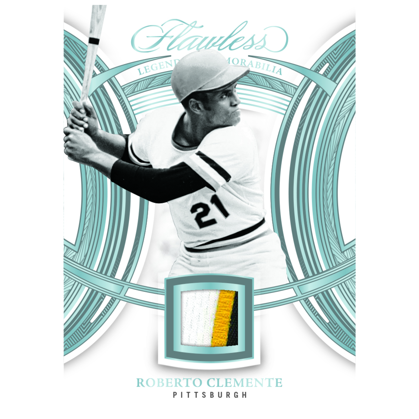 2025 Panini Flawless Baseball Legendary Patch Roberto Clemente