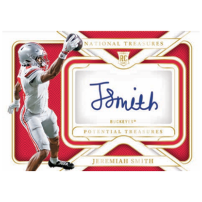 2025 Panini National Treasures Collegiate Football Potential Treasures Jeremiah Smith