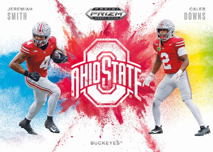 2025 Panini Prizm Draft Picks Collegiate Football Color Blast Duals